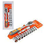 Набор головок торцевых Airline AT-12-36 12 предметов трещотка