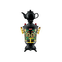 Самовар Centek CT-0093, пластик,, 4 л, 2100 Вт, LED индикатор, керамический заварник, черный