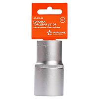 Головка торцевая Airline AT-S12-38, 1/2", DR, шестигранная, 32мм, глубокая