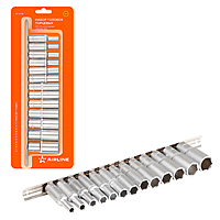 Набор головок торцевых Airline AT-13-28 13 предметов