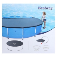 Тент для каркасных бассейнов, d=457 см Bestway