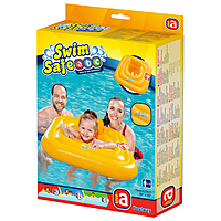 Плотик для плавания "Swim Safe", c сиденьем и спинкой, трёхкамерный, ступень A Bestway