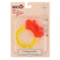 Прорезыватель охлаждающий Micio для зубов и дёсен, от 3 мес., цвета МИКС