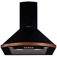 Вытяжка Kuppersberg BONA 60 B Bronze, 650 куб.м/ч, 3 скорости, черный/бронза