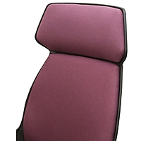 Кресло офисное BRABIX Galaxy EX-519, ткань, чёрное/терракотовое