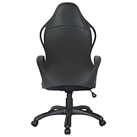 Кресло офисное BRABIX Force EX-516, чёрная ткань, синие вставки
