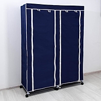 Шкаф для одежды 120х50х175 см, цвет синий