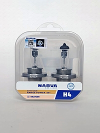 Лампа Narva Range Power 50+ H4 12V 60/55W 2 шт. 488612100
