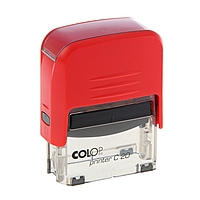Оснастка автоматическая для штампа Colop Printer 20C 38*14мм, красная
