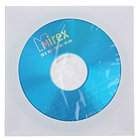 Диск CD-R Mirex Standard, 48x, 700 Мб, Конверт, 1 шт