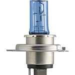 Лампа Philips CrystalVision H4 12V 60/55W 2+2 шт. 12342CVSM