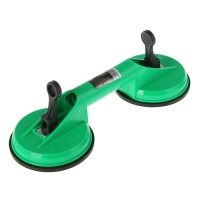 Стеклодомкрат двойной TUNDRA basic, пластиковый, 5" (125 мм), до 50 кг