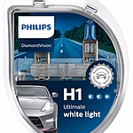 Лампа Philips DiamondVision H1 12V 55W P14.5s 2 шт 12258DVS2