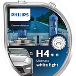 Лампа Philips DiamondVision H4 12V 60/55W 2 шт. 12342DVS2