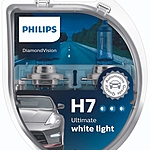 Лампа Philips DiamondVision H7 12V 55W PX26d 2 шт. 12972DVS2
