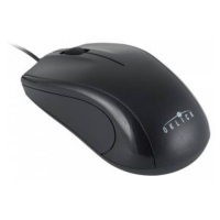 Мышь Oklick 185M, проводная, оптическая, 1000 dpi, USB, черная