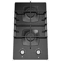 Варочная поверхность Gefest ПВГ 2002, 2 конфорки, газовая, черный