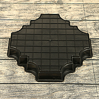 Форма для тротуарной плитки «Клевер краковский большой», 29 × 29 × 4 см, шагрень