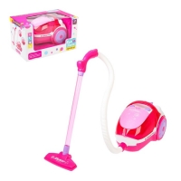 Бытовая техника пылесос "Сладкая вата" на колёсах