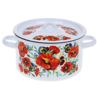 Кастрюля 2,9 л "Маки. Мечта"