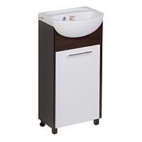 Комплект Тумба Венге 40 с раковиной Манго-40