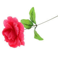 Цветок искусственный "Малиновая роза Делайт"