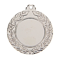 Медаль под нанесение 037, d=4,5, серебро