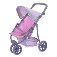 Коляска для кукол трёхколёсная, металлический каркас