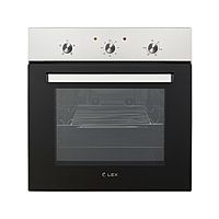 Духовой шкаф Lex EDM 041 IX, электрический, 62 л, класс А, черный/серебристый