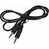 Кабель аудио Ningbo (JAAC002-1), Jack 3.5 (m), Jack 3.5 (m), 1 м, черный