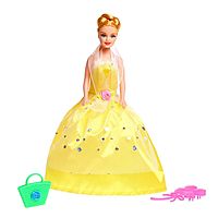 Кукла-модель «Яна» в платье с аксессуарами, МИКС