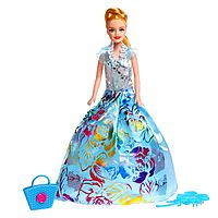 Кукла-модель «Яна» в платье с аксессуарами, МИКС