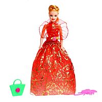 Кукла-модель «Яна» в платье с аксессуарами, МИКС