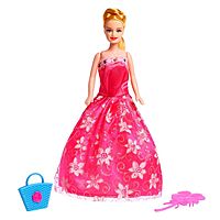 Кукла-модель «Яна» в платье с аксессуарами, МИКС