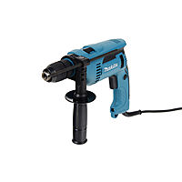 Дрель ударная Makita НР 1641 F, 680 Вт, БЗП 13 мм, 2800 об/мин, 44800 уд/мин, реверс