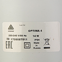 Вентилятор осевой "Эковент" OPTIMA 4, 150х150 мм, d=100 мм, 220‒240 В