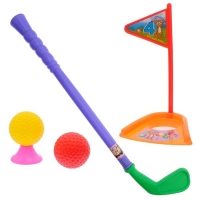 Набор для гольфа "Вторая лунка", 5 предметов