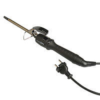 Плойка LuazON LW-23, 65 Вт, керамическое покрытие, d=9 мм, 230°С, черная