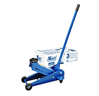 Домкрат Kraft KT-820004 3 т подкатной с педалью 135-500 мм