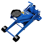 Домкрат Kraft KT-820004 3 т подкатной с педалью 135-500 мм