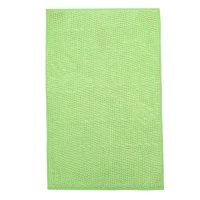 Коврик для ванной "Букли", цвет зеленый