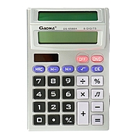 Калькулятор настольный 08-разрядный DS-6588A двойной экран двойное питание