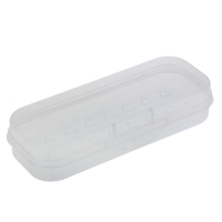 Пенал пластиковый футляр 90х217х43 мм Стамм Cristal