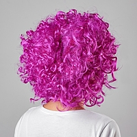 Карнавальный парик "Объёмный", цвет фиолетовый, 120 г