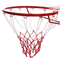 Сетка баскетбольная, двухцветная, нить 3,2 мм