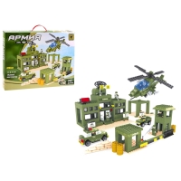 Конструктор Армия "Военная база", 749 деталей