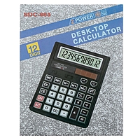 Калькулятор настольный 12-разрядный SDC-885 двойное питание