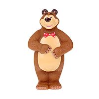 Игрушка резиновая Медведь Маша и Медведь в сетке