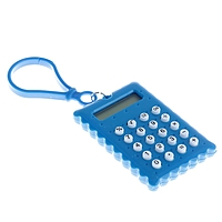 Калькулятор-брелок 8-разрядный Печенье корпус МИКС