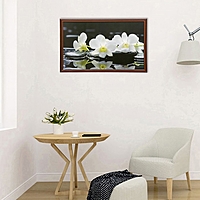 Картина " Белые цветы"